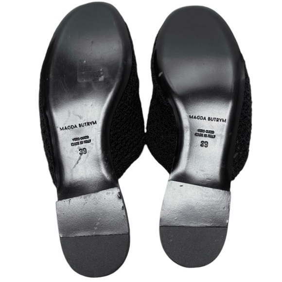 Magda Butrym Crochet Cotton Slipper Mules - Picture 7 of 11